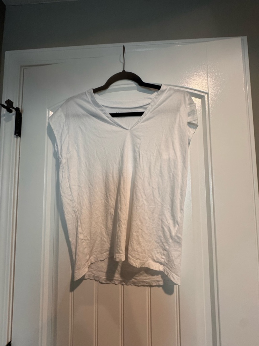 Frame Denim Le mid rise V Short Sleeve Tee